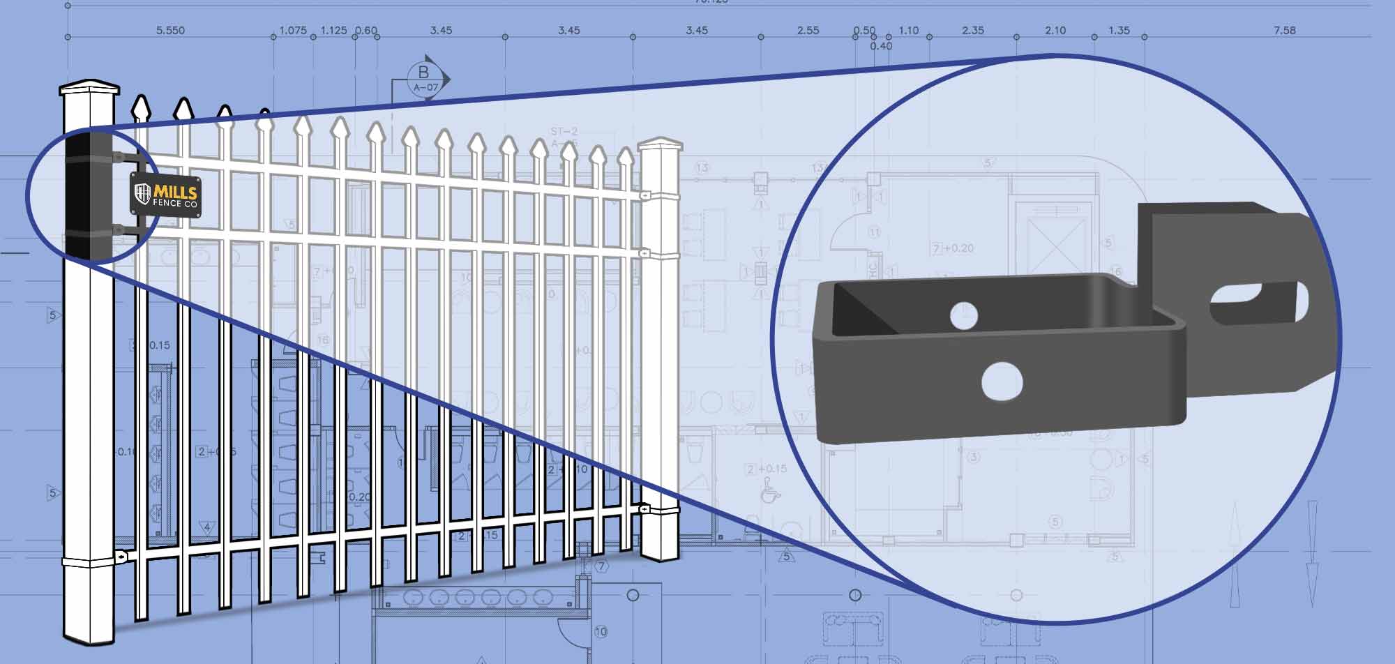 Walton Kentucky Ornamental Steel fence Brackets installation company