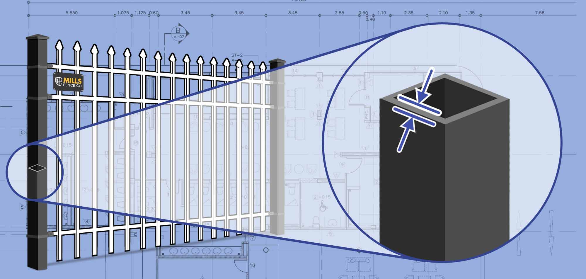 Walton Kentucky Ornamental Steel fence Posts installation company