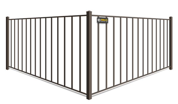 2 Rail aluminum fence company in Walton Kentucky