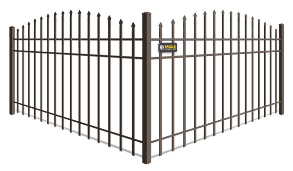 Arched Top aluminum fence company in Walton Kentucky