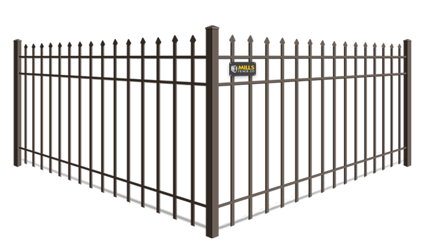 Extended Picket aluminum fence company in Walton Kentucky