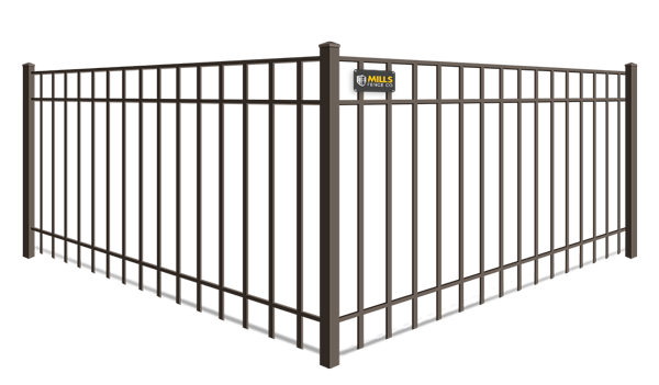 Flat Top aluminum fence company in Walton Kentucky
