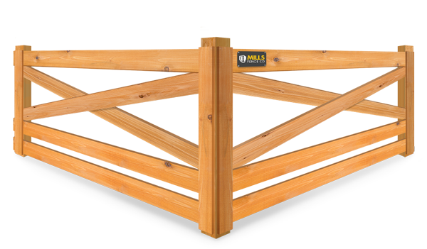 Crossbuck wood fence company in Walton Kentucky