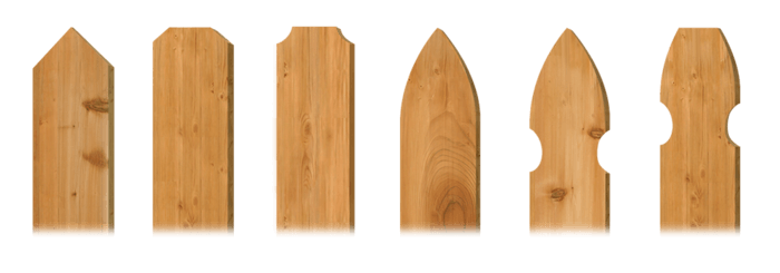 Picket styles - wood fence company in Walton Kentucky