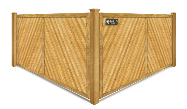 Herringbone wood fence company in Walton Kentucky