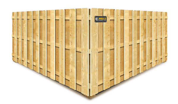 Shadowbox wood fence company in Walton Kentucky