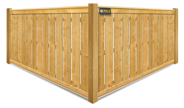 Spaced Picket wood fence company in Walton Kentucky