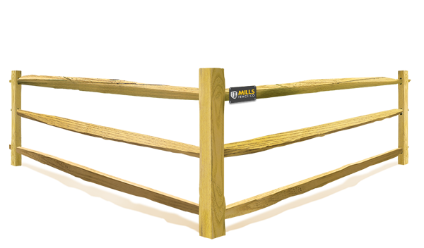 Split Rail wood fence company in Walton Kentucky
