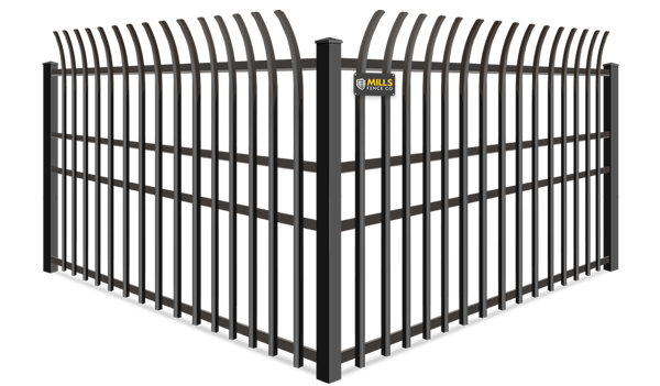 High Security Flat Top Pickets wrought iron fence company in Walton Kentucky