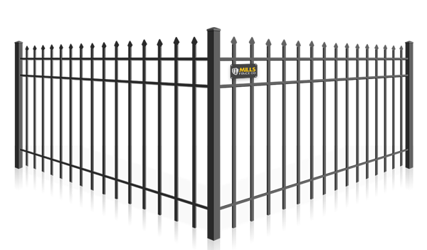 Pressed Point wrought iron fence company in Walton Kentucky