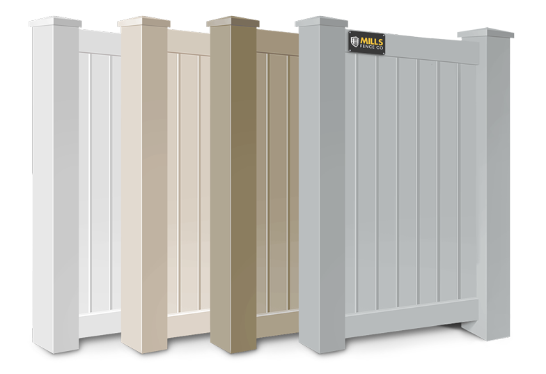 Vinyl fence color choices in Walton Kentucky