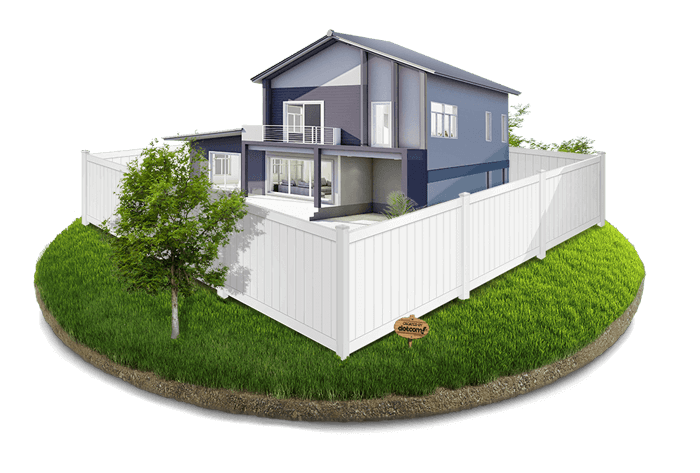 Residential Vinyl fence company in the Walton Kentucky area.