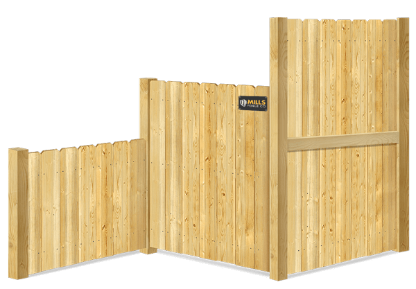 Wood fence height options Walton Kentucky